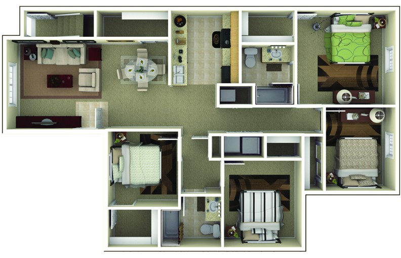 Apartments In Brownsburg Indiana Floor Plans